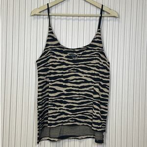 ZINZANE Women's Leopard Print Top Size M